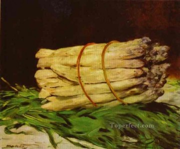  impresionismo Pintura Art%C3%ADstica - Un Manojo De Espárragos Bodegón Impresionismo Edouard Manet